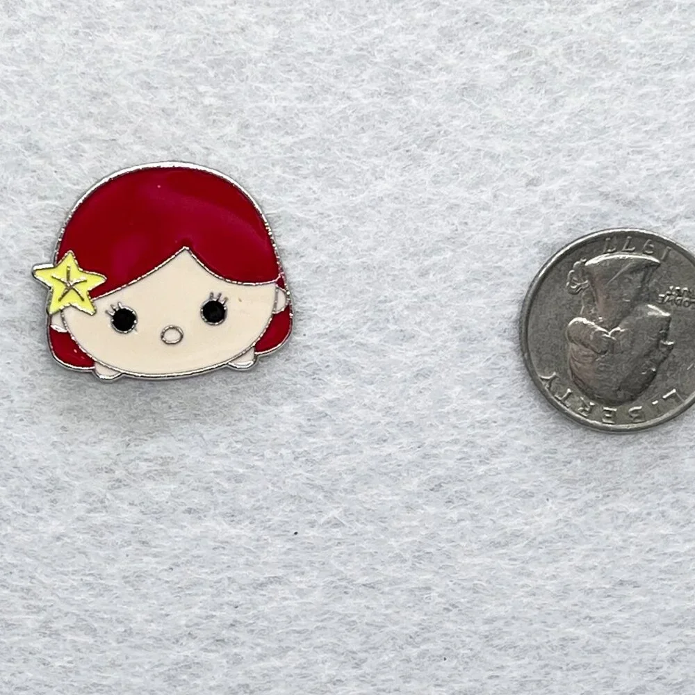 🔮 5/$25 Disney The Little Mermaid Ariel Tsum Tsum Pin‎